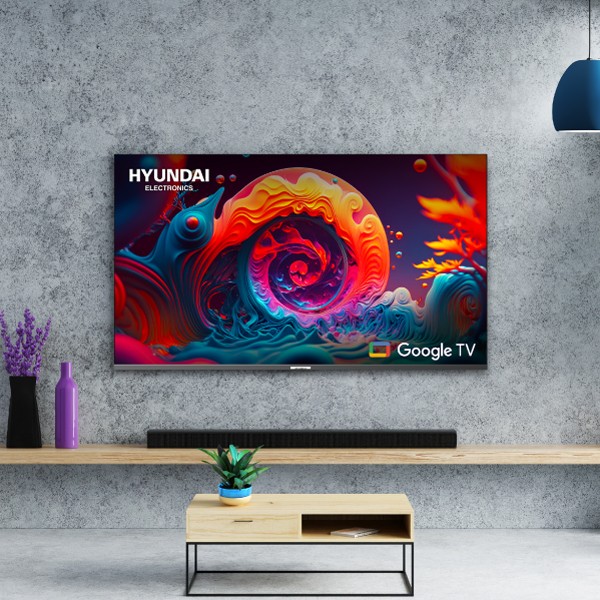 Televisor Qled Google TV 4k smart tv Hyundai