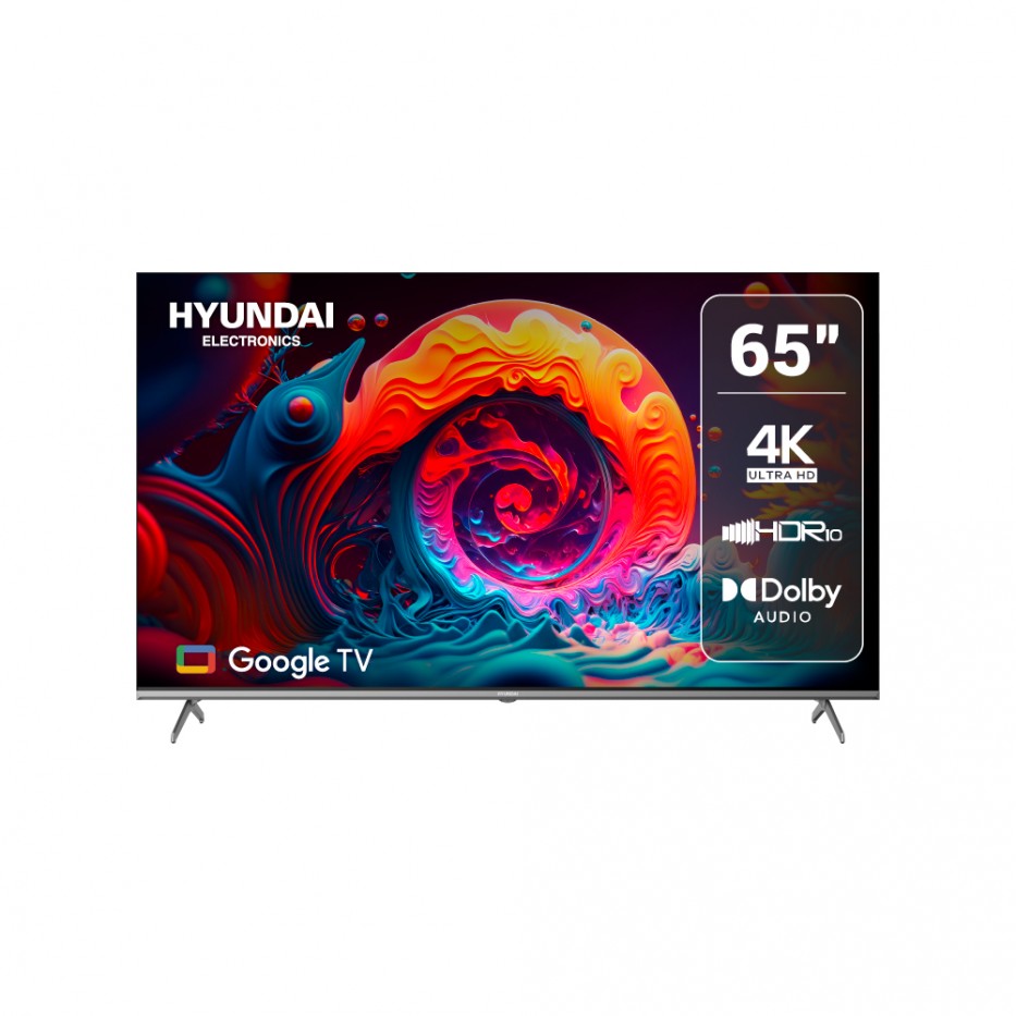 Televisor Google tv 65 Pulgadas Smart tv 4k HYUNDAI