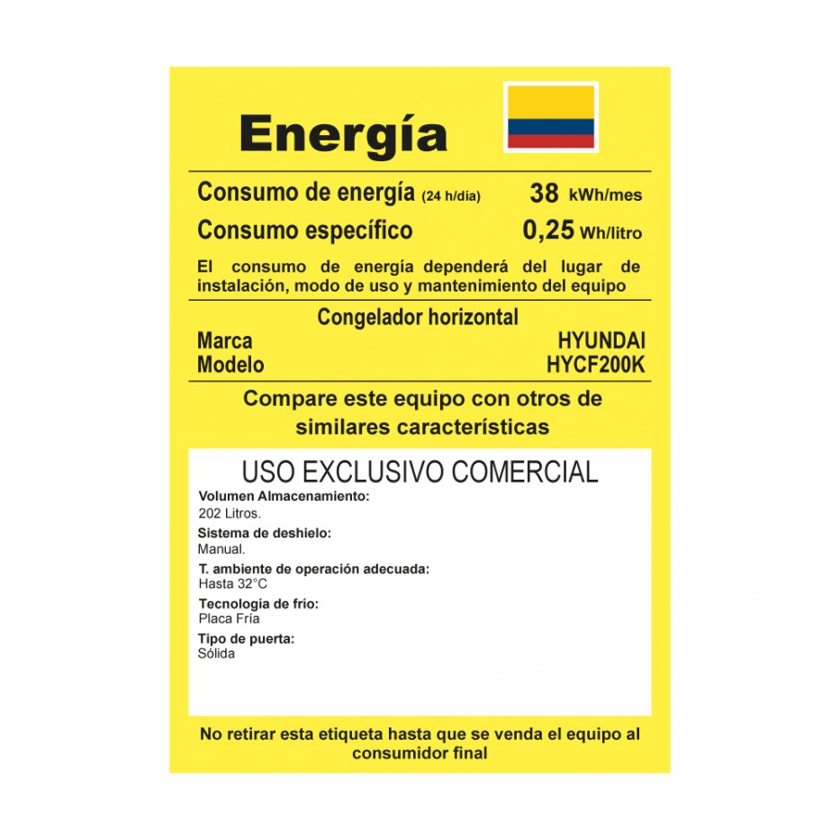 Congelador HYUNDAI Dual 300L Frost