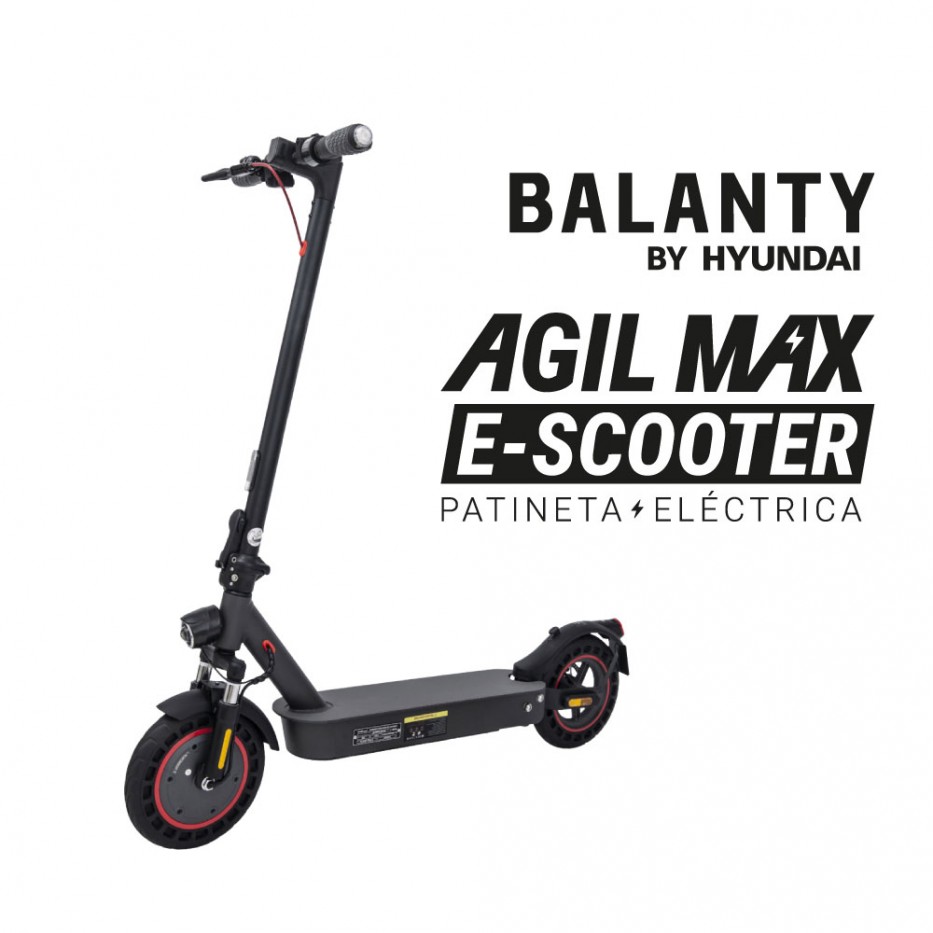 PATINETA ELECTRICA SCOOTER AGIL MAX 25 KM/H VELOCIDAD MAXIMA AUTONOMIA 40 KM