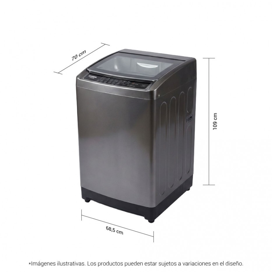 Lavadora Automatica HYUNDAI 22 KG