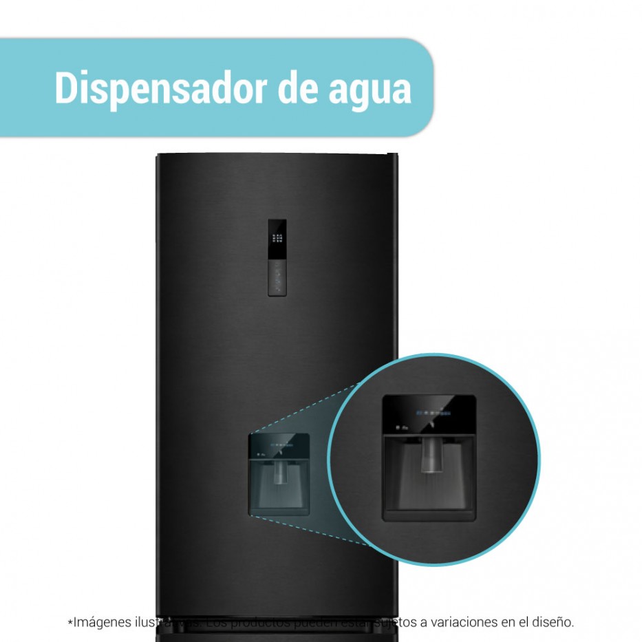 Nevera No Frost 340Litros Inverter superior HYRF301NF