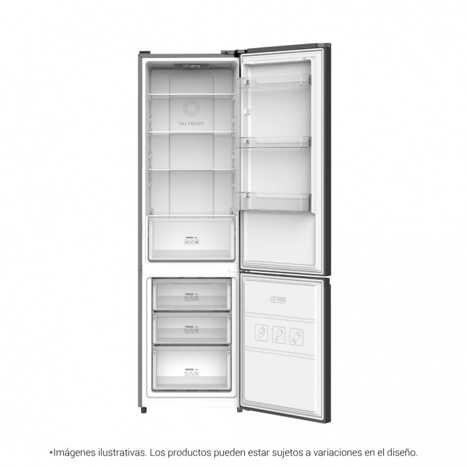Nevera No Frost 340Litros Inverter superior HYRF301NF