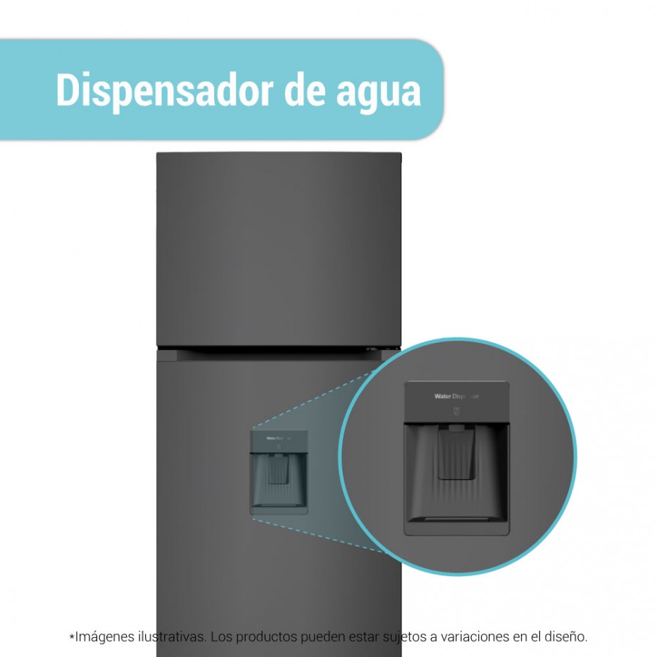 Nevera No Frost 406 Litros Inverter superior HYRF406IVNF