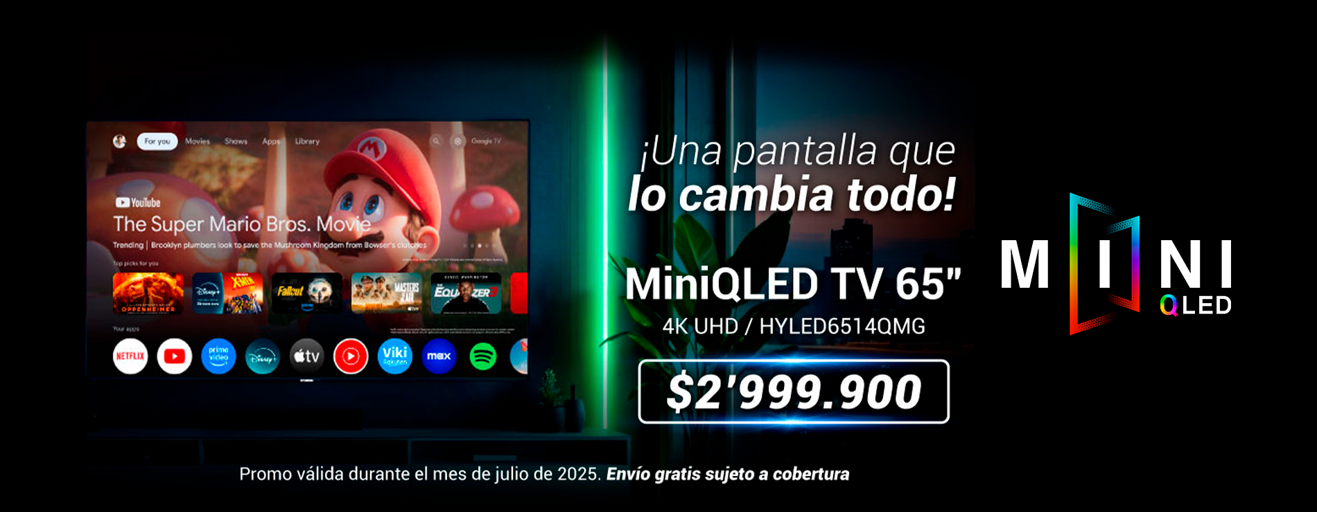 Banner de Banner Mini QLED 65