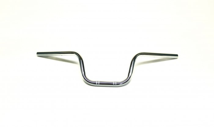 MANUBRIO CASSARELLA BM150|PLATINO 100|PLATINO 125 CROMADO