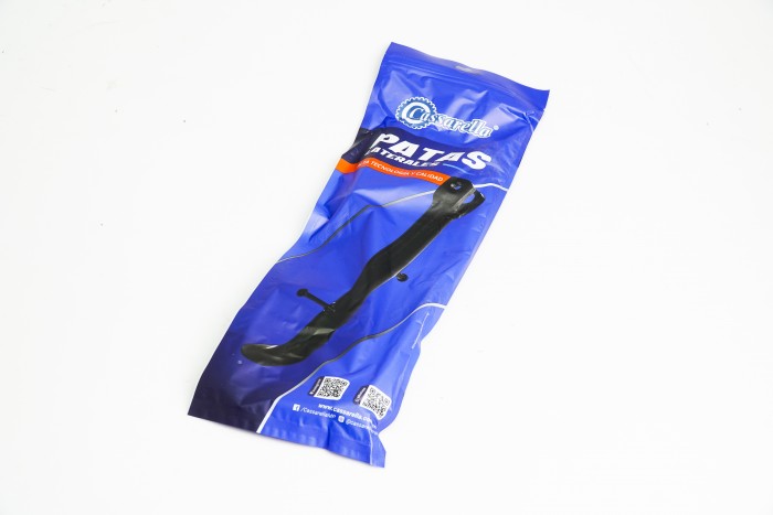 PATA LATERAL CASSARELLA CB125F/CB1 CON TORNILLO Y RESORTE