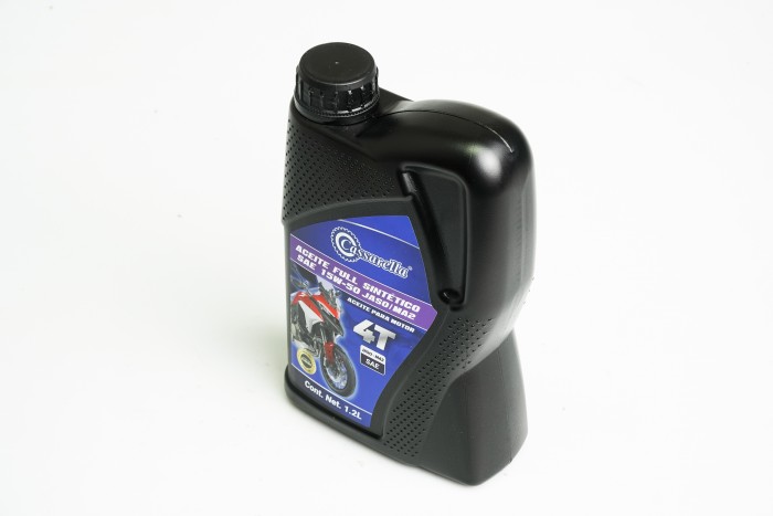 ACEITE CASSARELLA 15W50 FULL SINTETICO 4T JASO MA2 1.2 LITROS