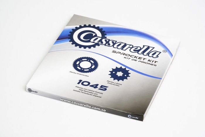 KIT PIÑONES - PULSAR N 160 6 HUECOS (PT46C-PD15C-428) CASSARELLA