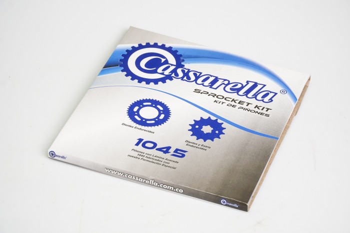 KIT PIÑONES - ROYAL ENFIEND HIMALAYAN 6 HUECOS PASO 520 (PT38C-PD15C ) CASSARELLA