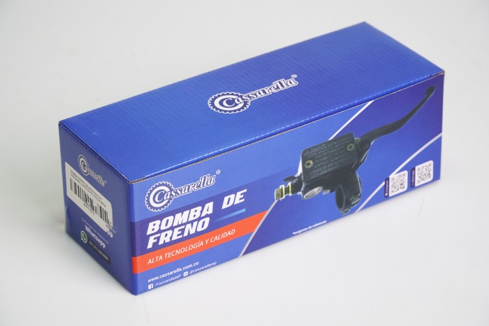 BOMBA FRENO DELANTERA + CASSARELLA FZ16 CON MANIGUETA