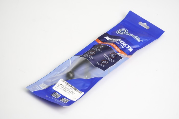 MANIGUETA IZQUIERDA XL125/185/100 JAP/SIGMA 100/125/HAYATE110/XL250/BOXER BM100 CL NEGRA CASSARELLA