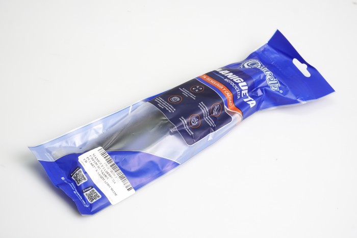 MANIGUETA DERECHA CBF150/HUNK190/X-PULSE2''/KARIZMA250/CB125E/CBZ160/CB190R/NITRO125/ADVANCE125R|AKT EVO R3 125|IGNITOR125|CBF125|CB110 DLX|CB160F|X-BLADE|ADVANCE110|ONE-MP|FLOW125| NEGRA CASSARELLA