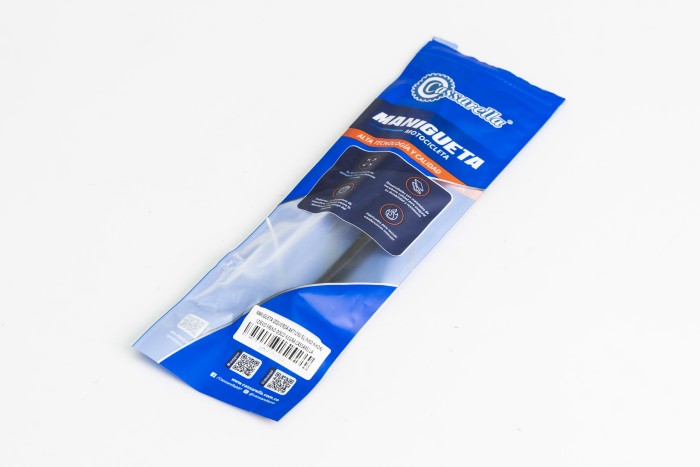 MANIGUETA IZQUIERDA AKT125S/SL/NKD/NKDR/125EVO FRENO DISCO NEGRA CASSARELLA