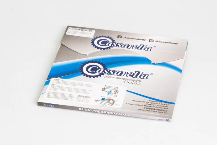 KIT PIÑONES - DISCOVER ST R 125 4 HUECOS (PT45C-PD14C-428) CASSARELLA