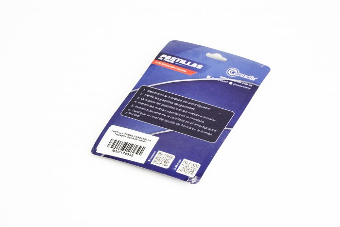 PASTILLA FRENO CASSARELLA TRASERA PULSAR NS160/180NEON/PULSAR-250N/PULSAR N 160