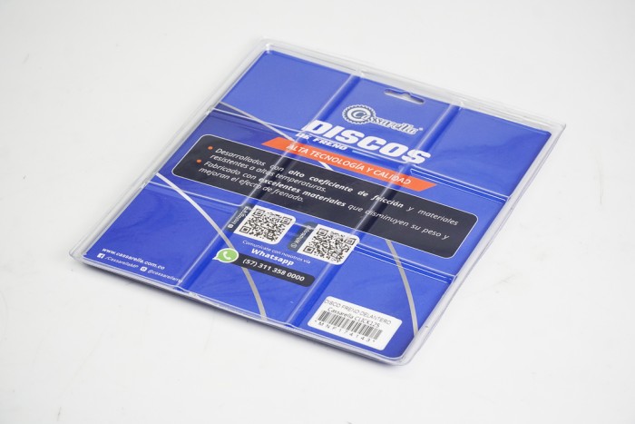 DISCO FRENO DELANTERO + CASSARELLA CLICK125