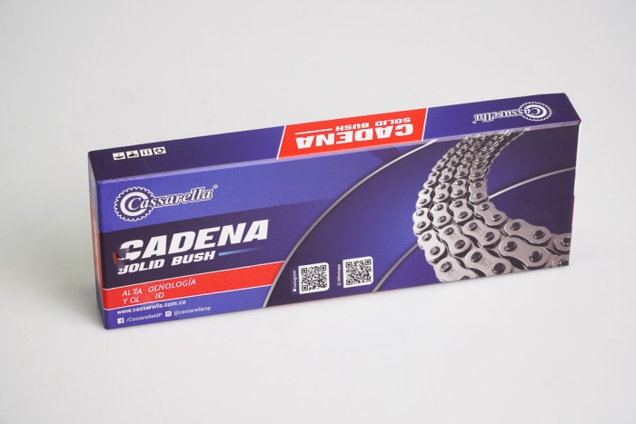 CADENA EN CAJA 428-H-118-CASSARELLA-DORADA
