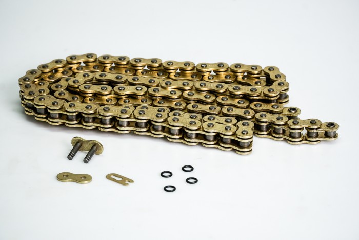 CADENA EN CAJA 520-H-120-CASSARELLA-DORADA-ORING