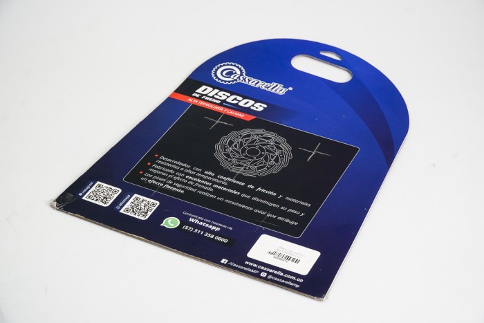 DISCO FRENO DELANTERO + CASSARELLA XR300