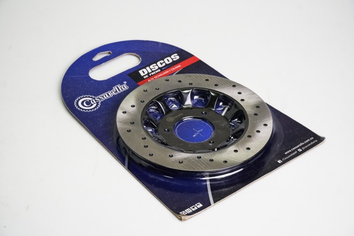 DISCO FRENO DELANTERO + CASSARELLA ACTIV110|AKT 110 S|AKT 100 S|ONE MP|BIZ 125|ADVANCE 110