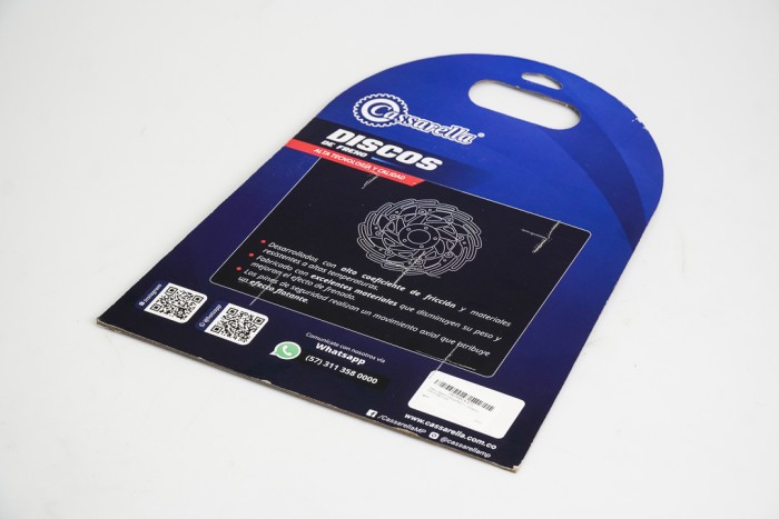 DISCO FRENO DELANTERO + CASSARELLA DISCOVER150ST