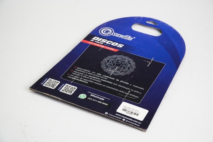 DISCO FRENO DELANTERO + CASSARELLA RX115/115S