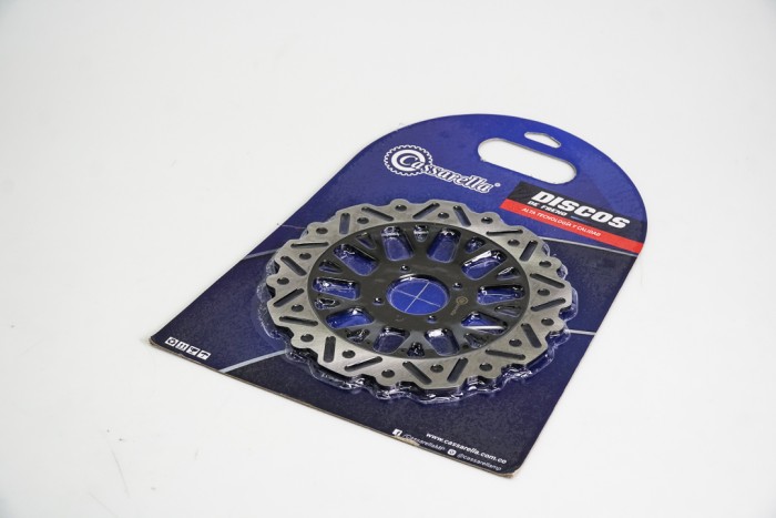 DISCO FRENO DELANTERO + CASSARELLA RTX150