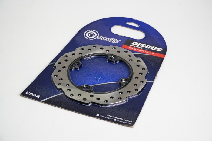 DISCO FRENO TRASERO + CASSARELLA CB190R|CB160F|XBLADE|CBR 250