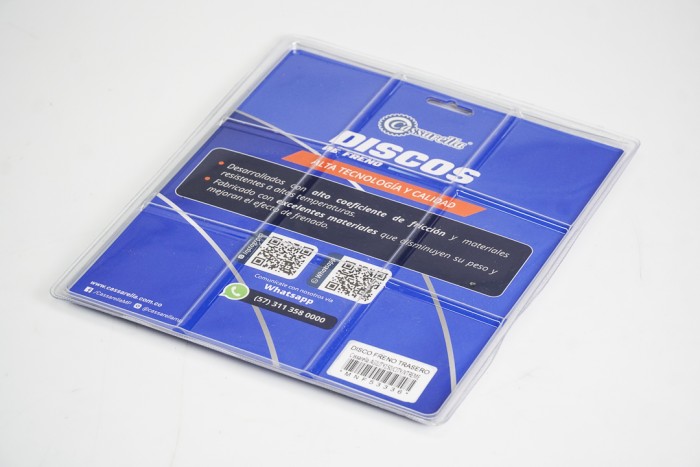 DISCO FRENO TRASERO + CASSARELLA AGILITY150/CITY/XTREME