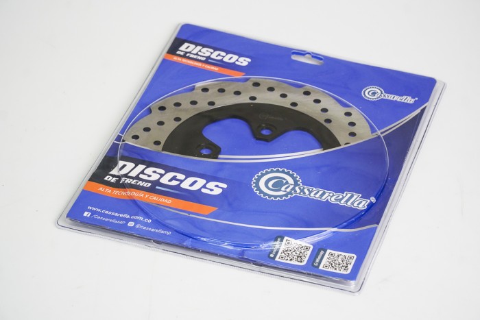 DISCO FRENO TRASERO + CASSARELLA TTR200/MRX125/MRX150/TTR180|MRX200|ARIZONA|VENOM14|VENOM18|TT DS 200