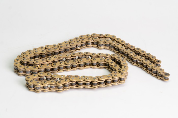 CADENA EN CAJA 525-H-120-CASSARELLA-DORADA SUPER XRING