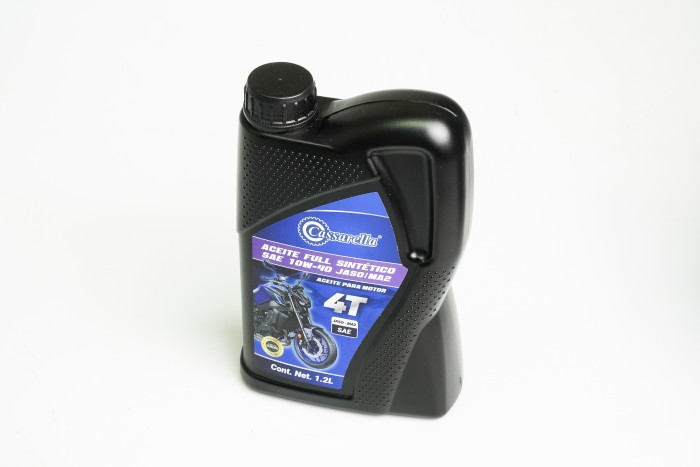 ACEITE CASSARELLA 10W40 FULL SINTETICO 4T JASO MA2 1.2 LITROS