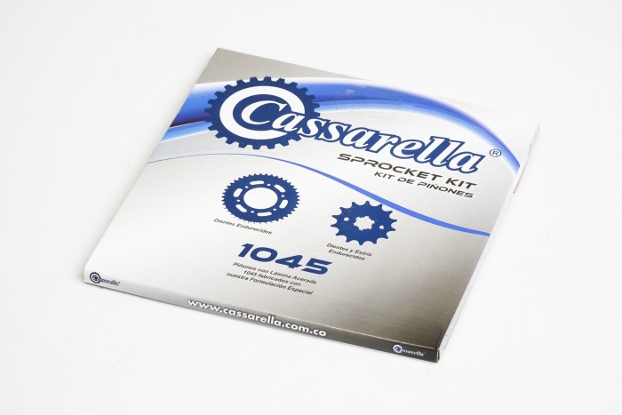 KIT PIÑONES - BOXER X 150 4 HUECOS (PT42C-PD14C-428) CASSARELLA