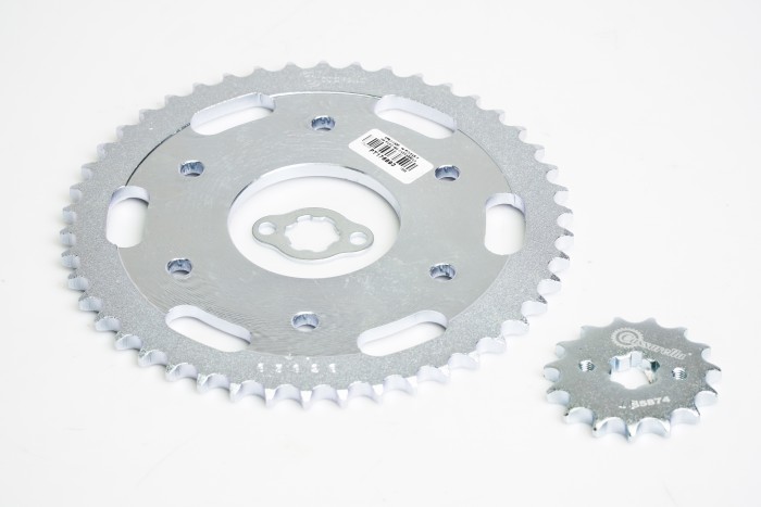 KIT PIÑONES - PULSAR N 160 6 HUECOS (PT46C-PD15C-428) CASSARELLA