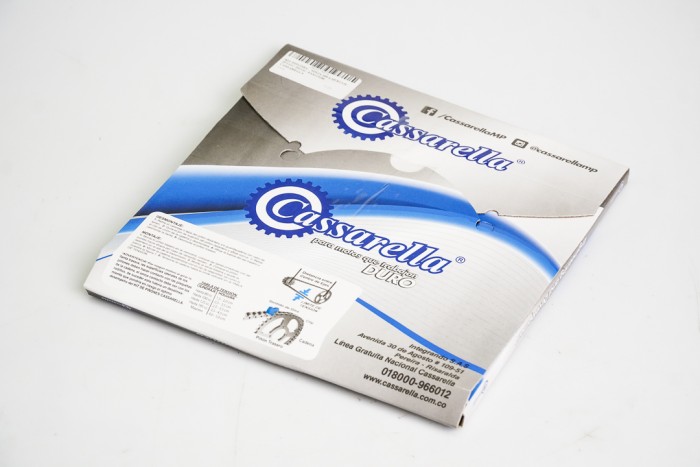 KIT PIÑONES - NINJA 400 6 HUECOS (PT41C-PD14C-PASO 520) CASSARELLA