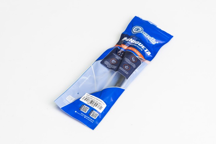 MANIGUETA DERECHA AKT125S/SL/NKD/MRX125-150/AK100S/NKDR FRENO DISCO NEGRA CASSARELLA