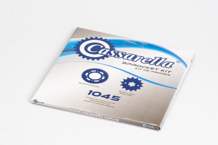 KIT PIÑONES - BENELLI TNT 150 6 HUECOS  (PT43C-PD14C PASO 428) CASSARELLA