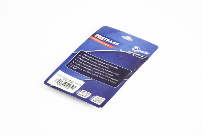 PASTILLA FRENO CASSARELLA DEL. DEL. TVS NTORQ/NTORQ FI/DAZZ110/NEO-NX-110 (MNF174530)