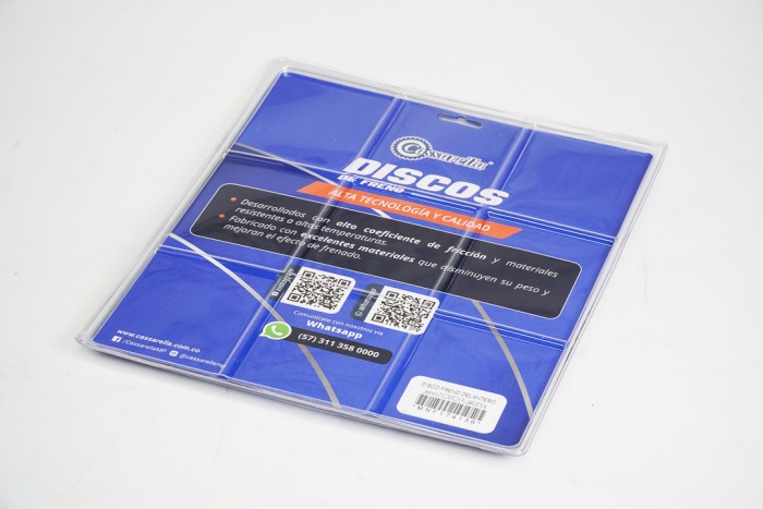 DISCO FRENO DELANTERO + CASSARELLA DISCOVER135|PULSAR 180II|PULSAR 180 BLACK|BOXER BM 150X