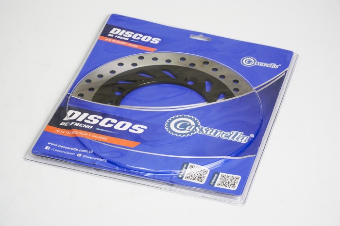 DISCO FRENO DELANTERO + CASSARELLA E-STORM 125