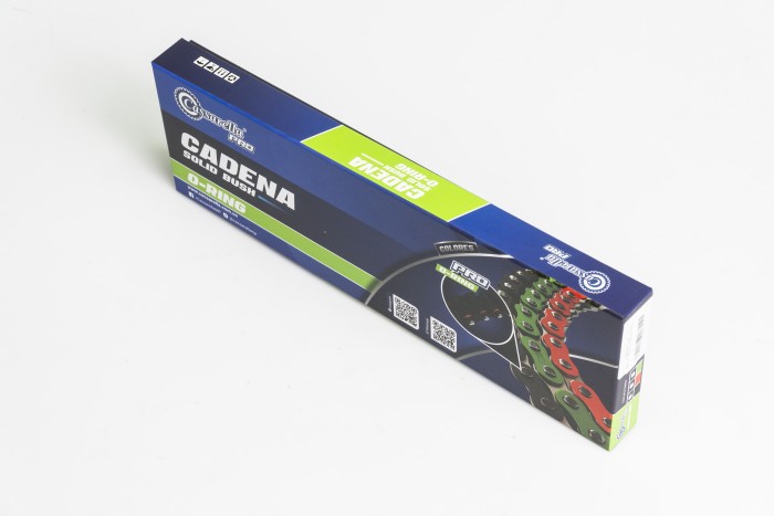 CADENA EN CAJA 428-H-120-CASSARELLA-DORADA O'RING