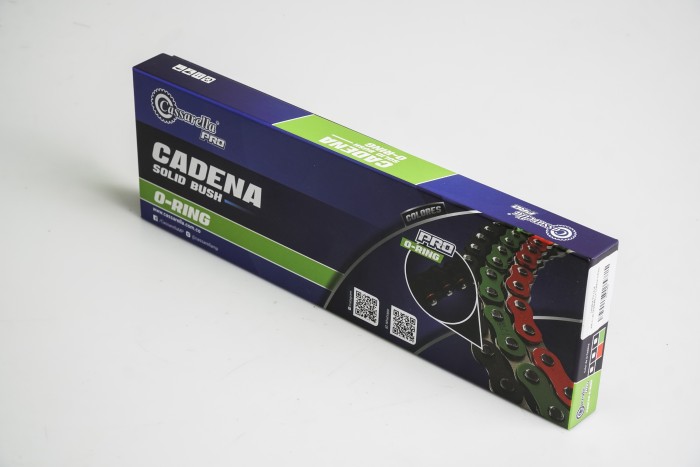 CADENA EN CAJA 428-H-124-CASSARELLA-DORADA O'RING