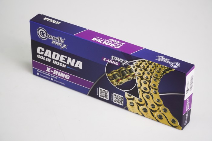 CADENA EN CAJA 428-H-138-CASSARELLA-DORADA XRING