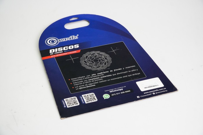 DISCO FRENO DELANTERO + CASSARELLA CB190R