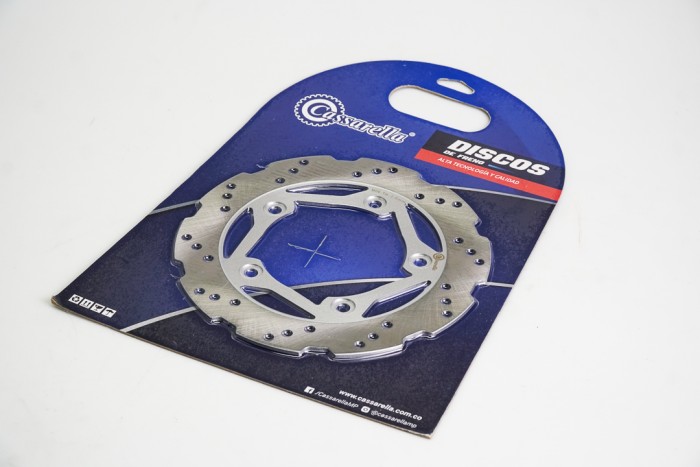 DISCO FRENO DELANTERO + CASSARELLA DISCOVER150ST