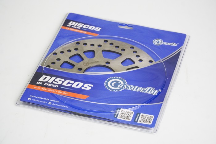 DISCO FRENO DELANTERO + CASSARELLA CRYPTON110/115/NEXT/T115Fi