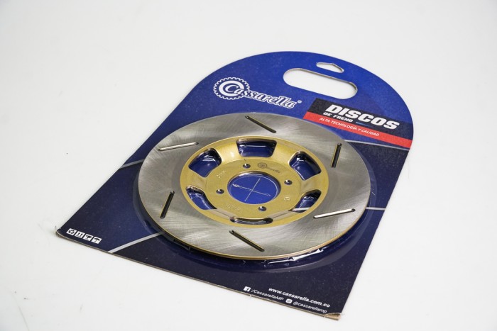 DISCO FRENO DELANTERO + CASSARELLA RX115/115S