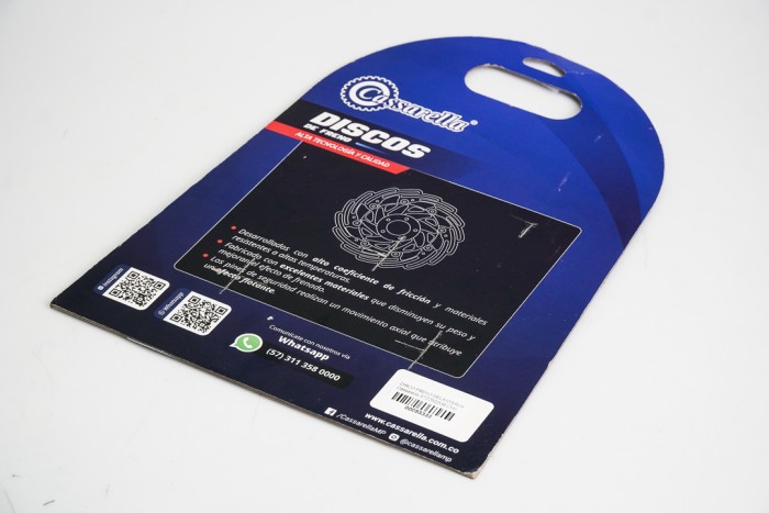 DISCO FRENO DELANTERO + CASSARELLA XTZ250