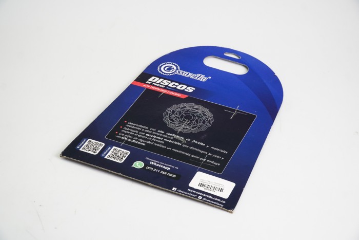 DISCO FRENO DELANTERO + CASSARELLA RTX150